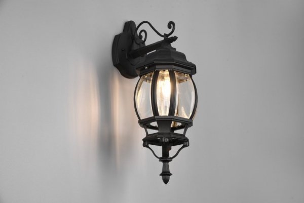LAMPA ZEWNĘTRZNA KLASYCZNA CZARNA OGRODOWA ELVO 206960132 TRIO