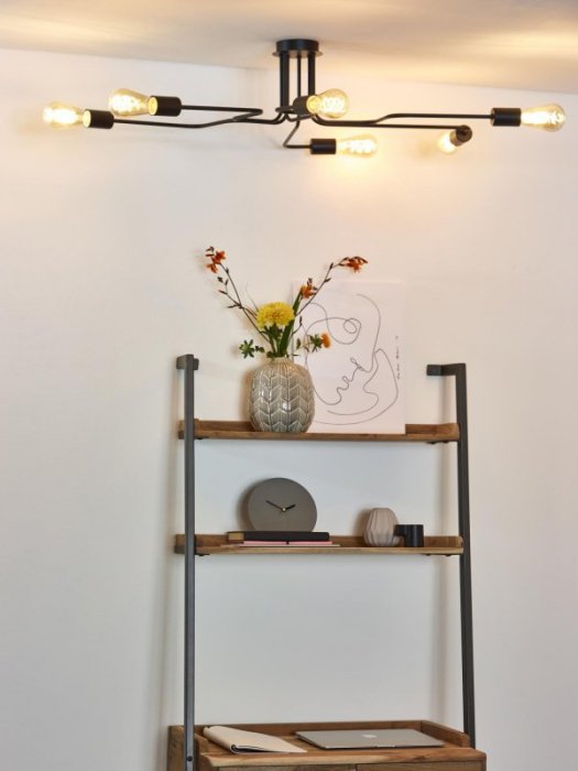 LAMPA LOFT INDUSTRIALNA EDISON NA ŻARÓWKI DO SALONU POKOJU SYPIALNI LESTER 21112/06/30