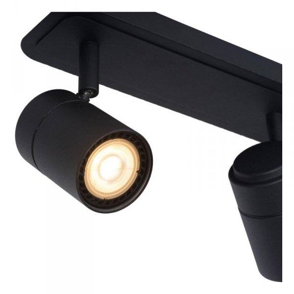 LAMPA SUFITOWA SPOT REFLEKTOR DO ŁAZIENKI CZARNY LUCIDE LENNERT 26958/15/30