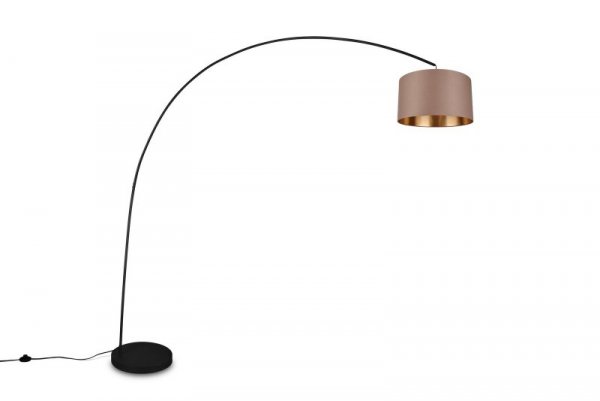 LAMPA PODŁOGOWA NA WYSIĘGNIKU Z ABAŻUREM MANSUR 419200141 TRIO