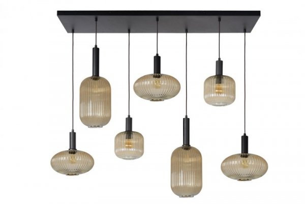 LAMPA WISZĄCA SZKLANA GLAMOUR NOWOCZESNA LUCIDE MALOTO 45386/07/62