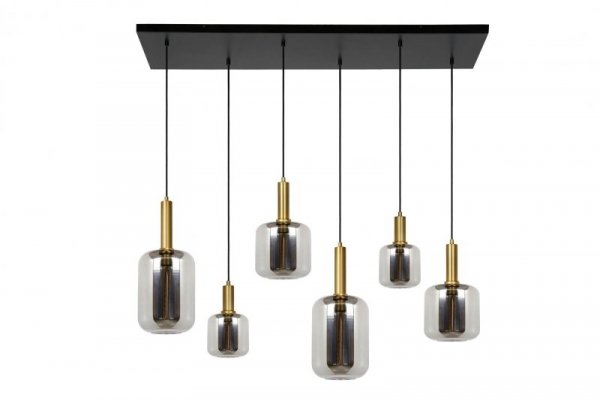 LAMPA WISZĄCA SZKLANA DO SALONU JADALNI NOWOCZESNA LUCIDE JOANET 45494/06/65