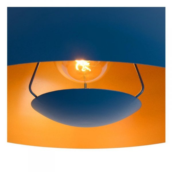 LAMPA WISZĄCA KOPUŁA METALOWA LUCIDE DO KUCHNI JADALNI NAD STÓŁ SIEMON 45496/01/35