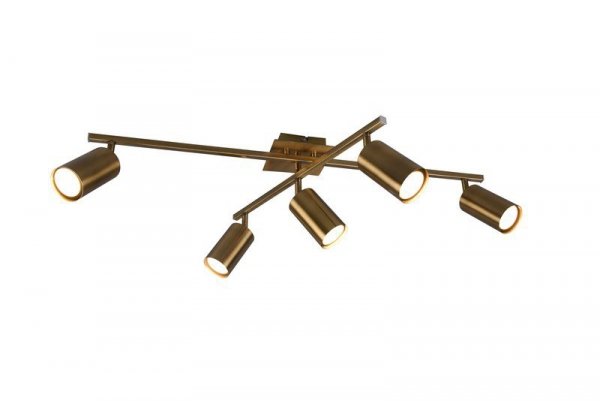 LAMPA SUFITOWA PLAFON SPOT REFLEKTORKI PATYNA MOSIĄDZ MARLEY 612400504 TRIO