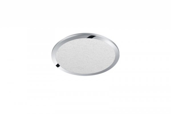 PLAFON LED CHROM DEKORACYJNY NOWOCZESNY DO SALONU SYPIALNI KUCHNI CESAR 656412406 TRIO
