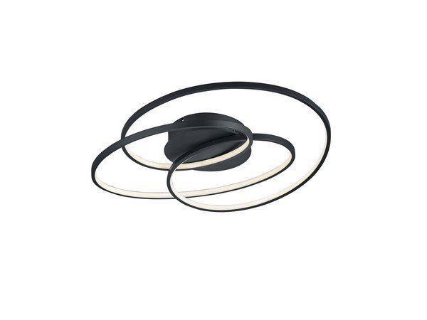 PLAFON NOWOCZESNY LED RINGI KOŁA NOWOCZESNY DO SYPIALNI KUCHNI SALONU GALE 673916032 TRIO