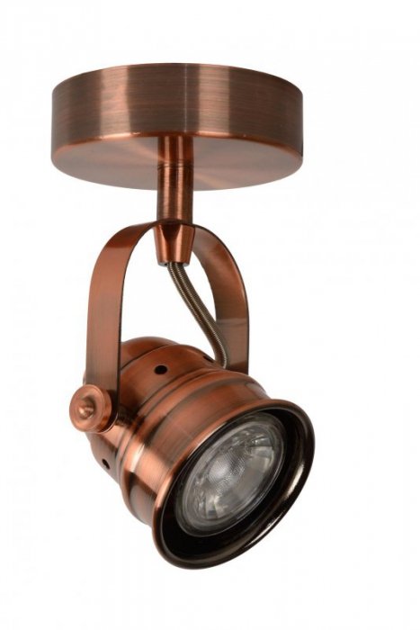 LAMPA PLAFON SPOT REFLEKTOR MIEDZIANA LUCIDE CIGAL 77974/05/17