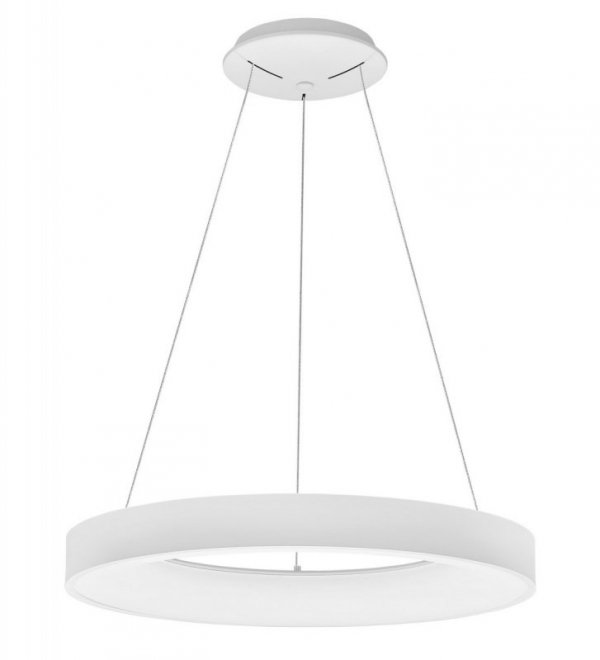 LAMPA WISZĄCA KOŁO RING OBRĘCZ LED NOWOCZESNA DO SALONU KUCHNI JADALNI NAD STÓŁ LUCES EXCLUSIVAS TOME SMART LE41515