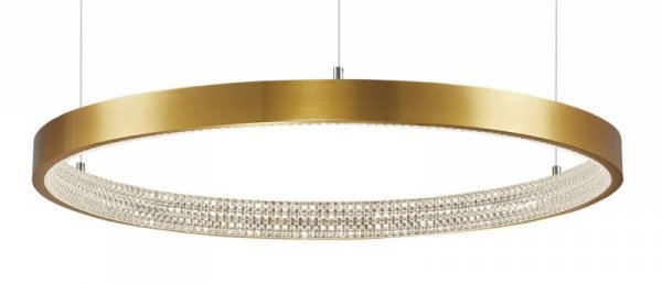 LAMPA WISZĄCA LED RING GLAMOUR DEKORACYJNY DO SALONU SYPIALNI LUCES EXCLUSIVAS MORON LE41705