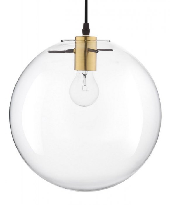 LAMPA WISZĄCA CZARNO ZŁOTA SZKLANA LUCES EXCLUSIVAS UPATA LE41813