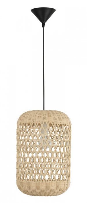 LAMPA WISZĄCA NATURAL EKO RATTANOWA DO SALONU JADALNI KUCHNI W STYLU BOHO  LUCES EXCLUSIVAS PALMAR LE42125
