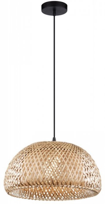 LAMPA WISZĄCA NATURAL EKO RATTANOWA DO SALONU JADALNI KUCHNI W STYLU BOHO  LUCES EXCLUSIVAS PARRAL LE42138