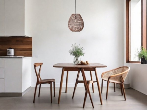 LAMPA WISZĄCA NATURAL EKO RATTANOWA DO SALONU JADALNI KUCHNI W STYLU BOHO  LUCES EXCLUSIVAS PARANA LE42140