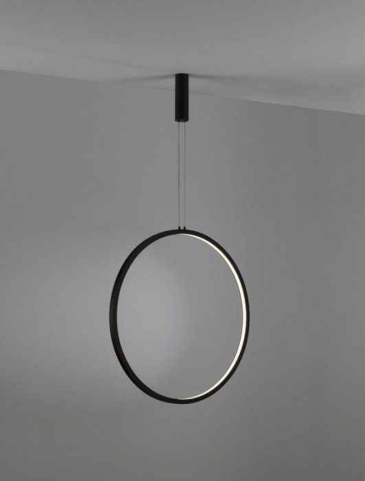 LAMPA WISZĄCA KOŁO RING PIONOWE DO SALONU JADALNI KUCHNI NAD STÓŁ LUCES EXCLUSIVAS AUTLAN LE42773