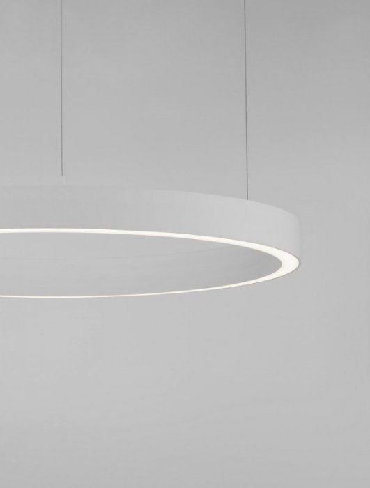 LAMPA WISZĄCA RING KOŁO OBRĘCZ LED DO SALONU JADALNI KUCHNI NAD STÓŁ WYSPĘ LUCES EXCLUSIVAS MILPA LE43287