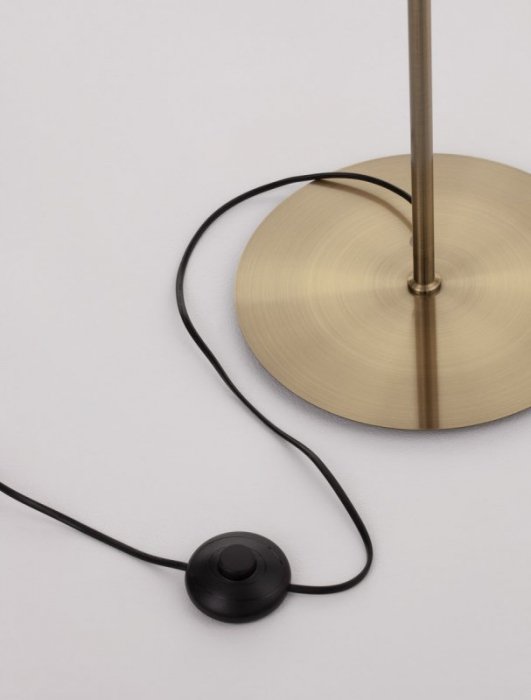 LAMPA PODŁOGOWA STOJĄCA STARE ZŁOTO MOSIĄDZ LUCES EXCLUSIVAS BADESI LE43354