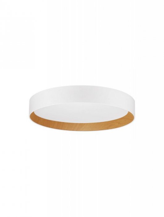 NOWOCZESNY PLAFON LED Z DREWNEM DO SALONU KUCHNI LUCES EXCLUSIVAS ROSITA LE43584