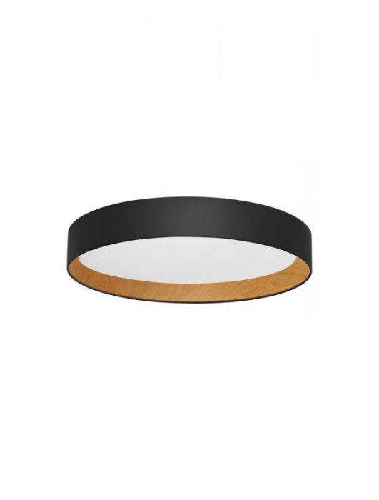 NOWOCZESNY PLAFON LED Z DREWNEM DO SALONU KUCHNI LUCES EXCLUSIVAS ROSITA LE43588