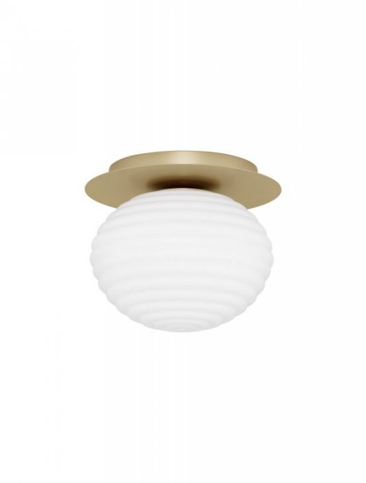 LAMPA ZŁOTA KULA BIAŁA LUCES EXCLUSIVAS BALAJU LE43684