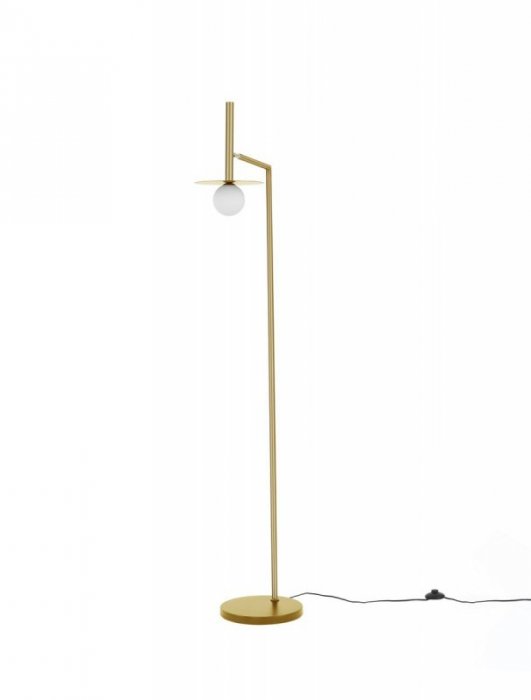 LAMPA NOWOCZESNA KULA BIAŁA DO SALONU SYPIALNI LUCES EXCLUSIVAS MORELOS LE43691