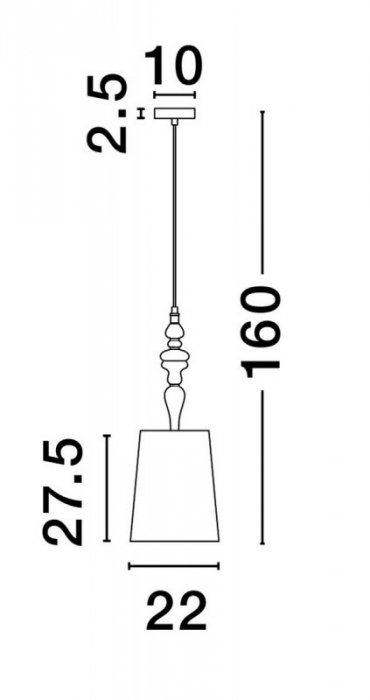 LUCES EXCLUSIVAS LAMPA NOWOCZESNA ALEM LE44202