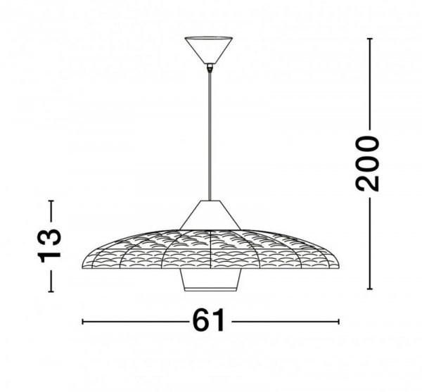 LUCES EXCLUSIVAS LAMPA HUANUNI LE44574