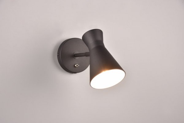 KINKIET SPOT REFLEKTOR METALOWY Z WŁĄCZNKIEM ŚWIATŁA  RL ENZO R20781732 REALITY LEUCHTEN
