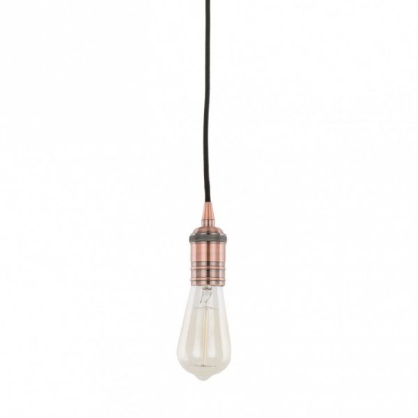 ITALUX ATRIUM DS-M-036 RED COPPER LAMPA WISZĄCA PATYNA BEZ KLOSZA DO SALONU 