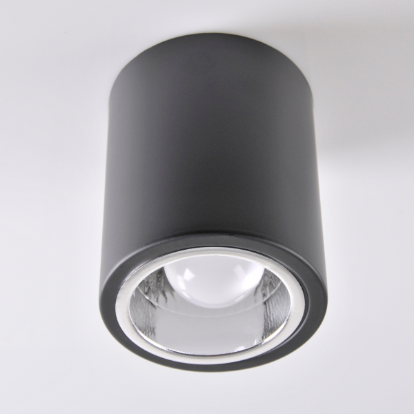 GOLDLUX POLUX JUPITER 10C 311696 TUBA SPOT NA ŻARÓWKĘ E27 CZARNA