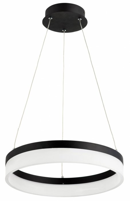 REALITY CORNELIA 330601-02 LAMPA WISZĄCA LED KOŁA OBRĘCZE RINGI CZARNE