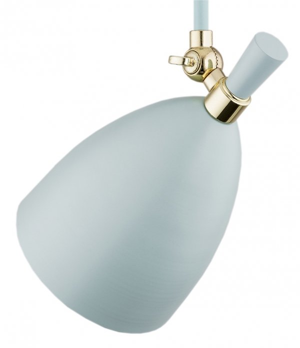 LAMPA WISZĄCA SPOT REFLEKTOR BŁĘKITNA ZŁOTA DO SALONU KUCHNI SYPIALNI CHARLOTTE 4685