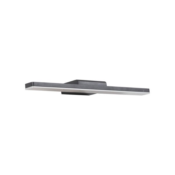 ITALUX MALENE OWL-6001-3K KINKIET CZARNY 45CM LED NAD LUSTRO HERMETYCZNY IP44 DO ŁAZIENKI