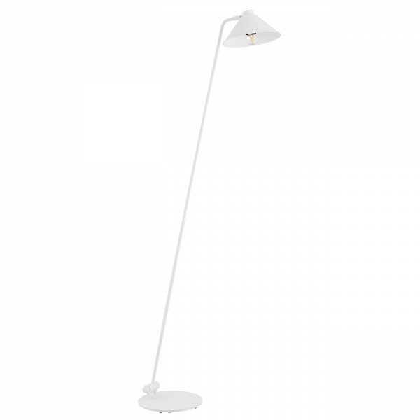 LAMPA PODŁOGOWA STOJĄCA INDUSTRIALNA BIAŁA METALOWA LOFT ARGON GABIAN 4997