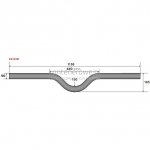 10.318 Lifting bar/hook d=50 R=100 L=1150