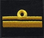 oznaka stopnia do kurtki lub swetra MW komandor podporucznik