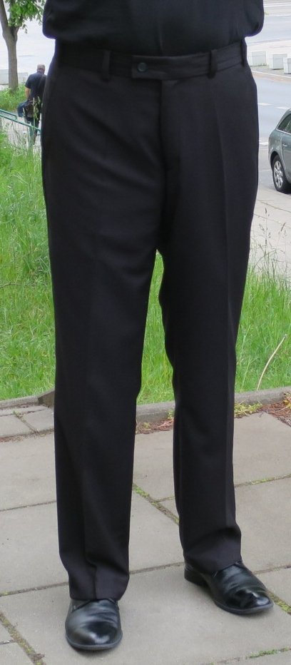 spodnie czarne/ trousers