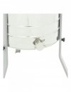 4-frame diagonal manual honey extractor, Ø600, universal basket, with a stainless valve - MINIMA