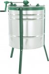 Tangential 4-frame honey extractor, Ø640 mm, frame: 4/8 DB, 4 layens, manual – FUEGO
