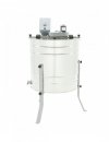 4-frame diagonal electric honey extractor 230V, Ø600, universal basket, with a stainless valve - MINIMA