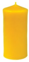 Silicone mould -  large basic candle - 12 cm high