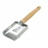 Fork uncapper, stainless, with a wooden handle, with a distance