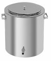 Steam wax melter 17L (stainless)