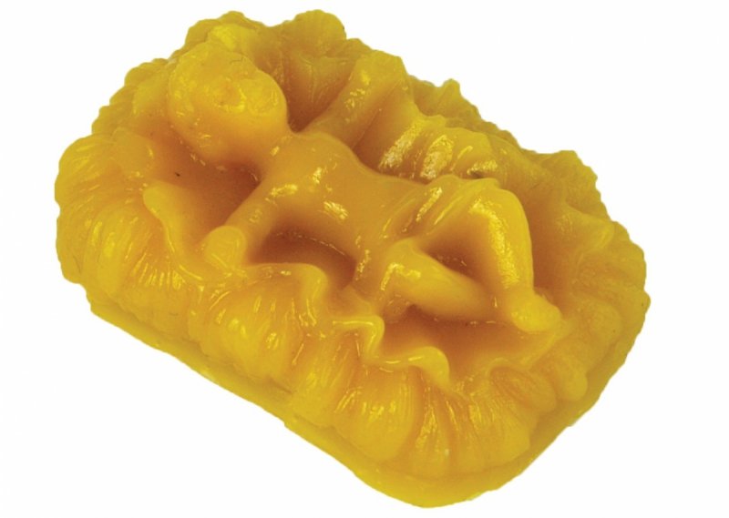 Silicone mould - Jesus in a crib -  height 1cm