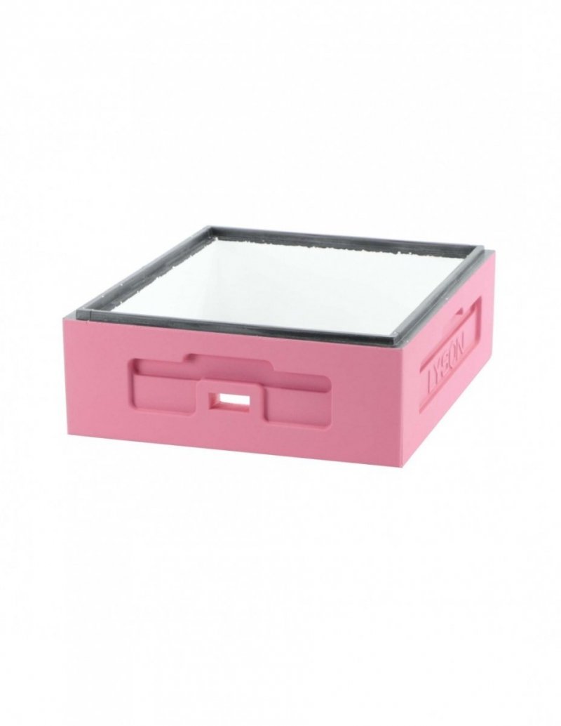 Dadant 1/2 hive body - painted (pink)