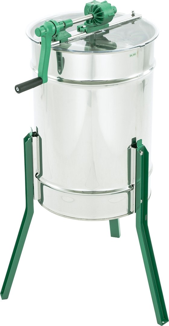 Tangential 2-frame honey extractor Ø420 mm, frame: 2/4 DB manual – SAXO