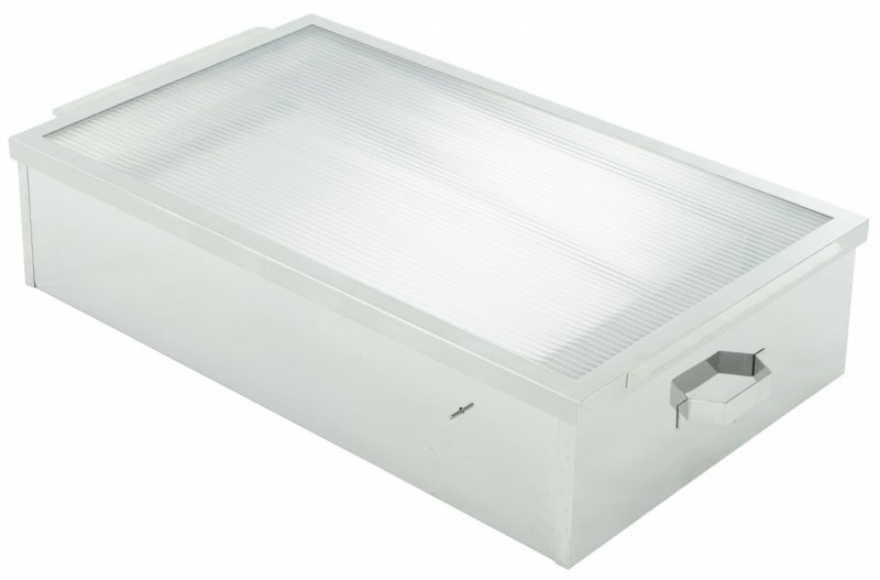 Solar wax melter  - stainless, large