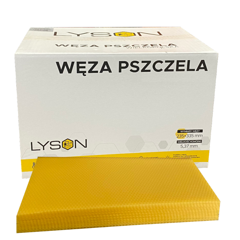 Wielkopolska wax foundation – 5kg