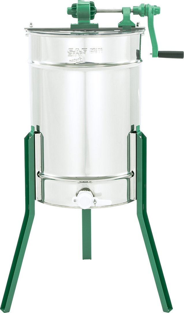 Tangential 2-frame honey extractor Ø420 mm, frame: 2/4 DB manual – SAXO