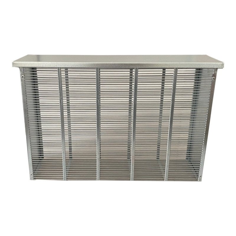 3-frame Dadant insulator with cover (metal)