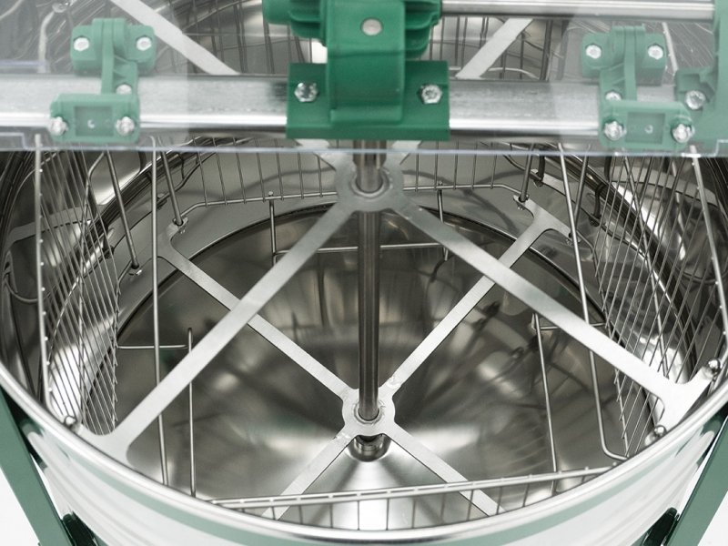 Tangential 4-frame honey extractor Ø525 mm, frame: LN AM, D US, manual – SPECIAL